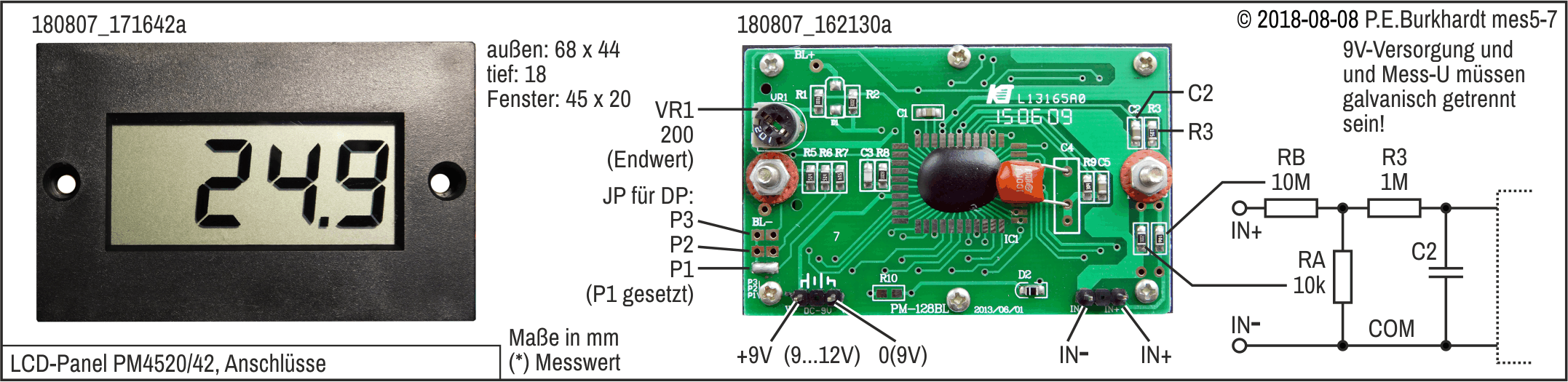 Panel PM4520/42 (42 V)
